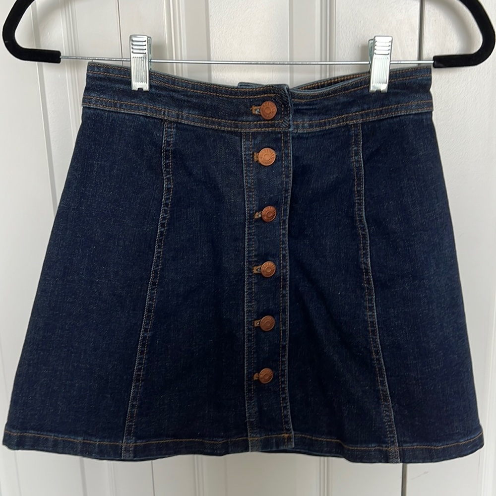 Denim skirt, Madewell, Sizs 2